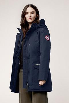 Chamarras Canada Goose Mujer Mexico - Trillium Abrigos Azul Oscuro Marino BR9031458